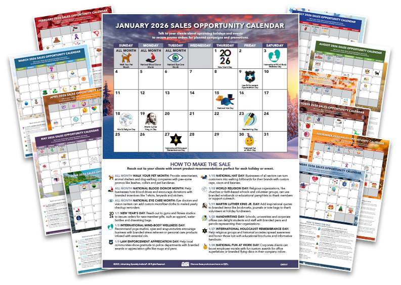 Sales Opportunity Calendars