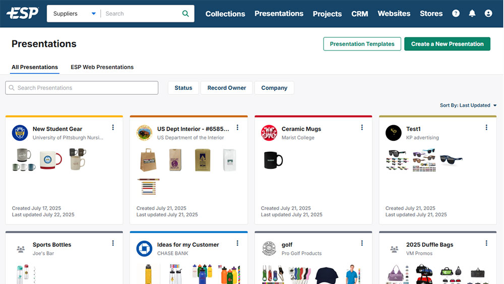 ESP+ Presentation Templates