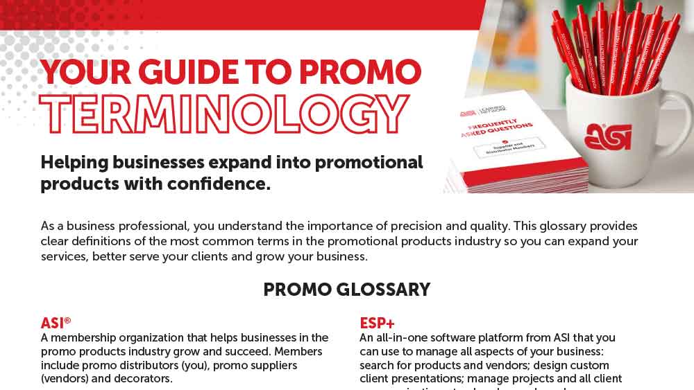 Promo Lingo Cheat Sheet