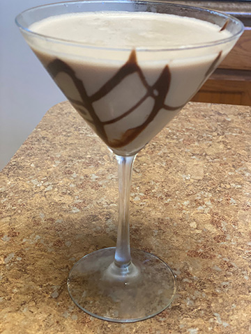 chocolate martini drink