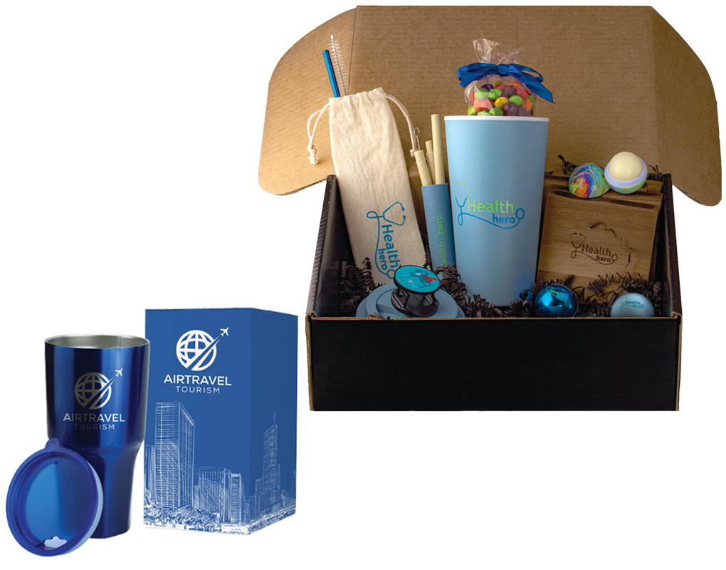 Kitted gift bundle and vacuum tumbler