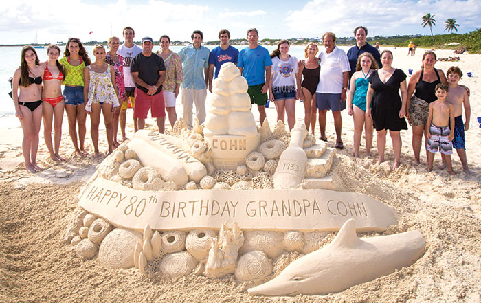 Cohn Family Sand Sculpture