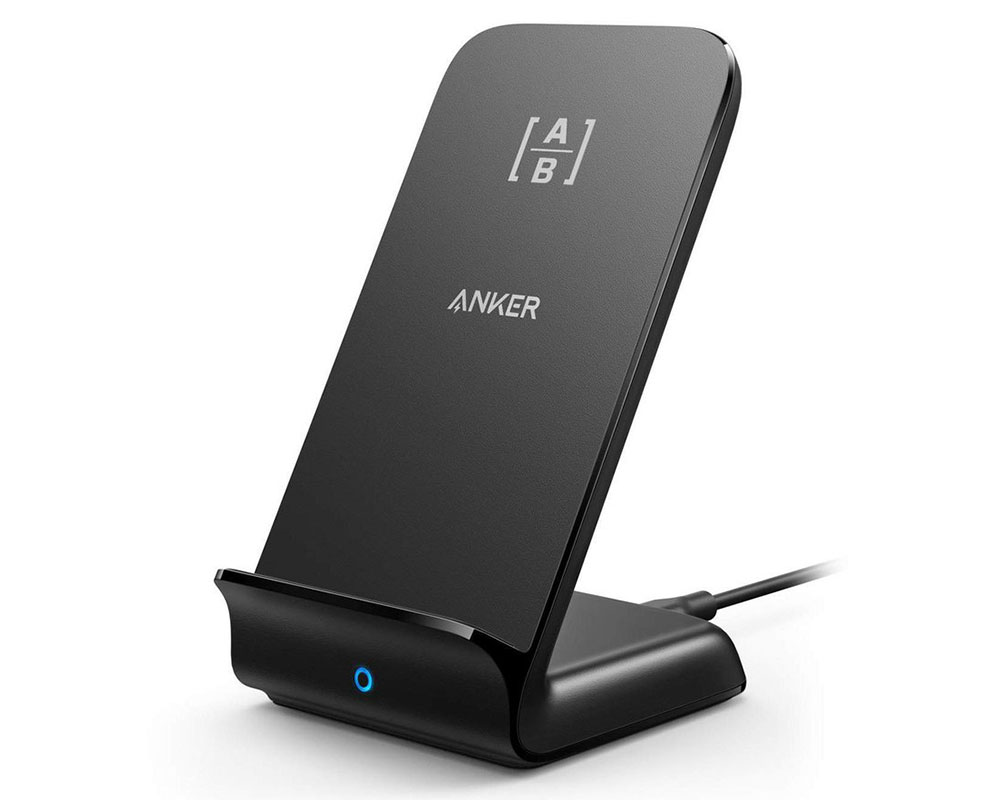Anker wireless charging stand from Custom Charged
