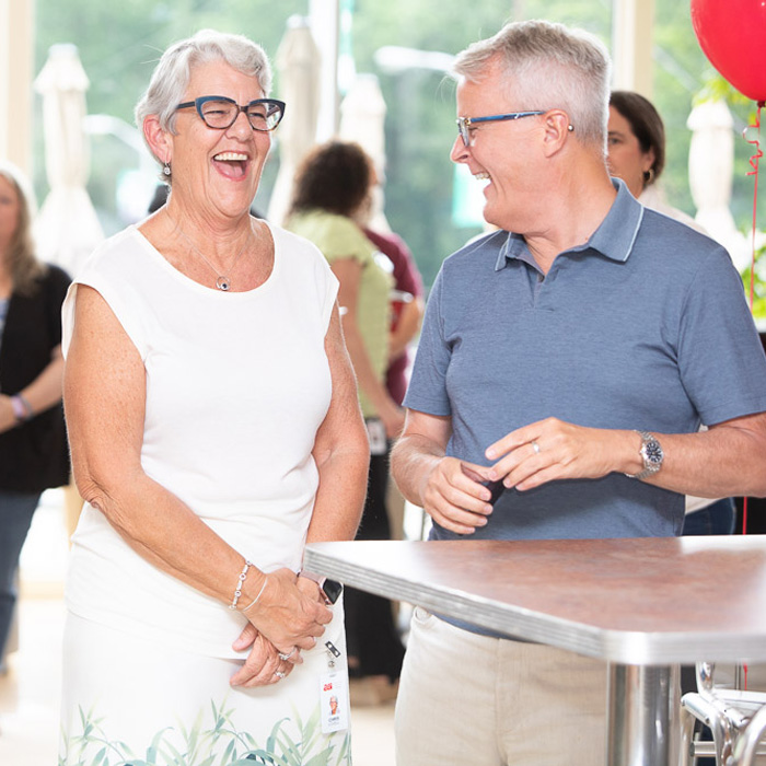 Tim Andrews and Carol Lovell