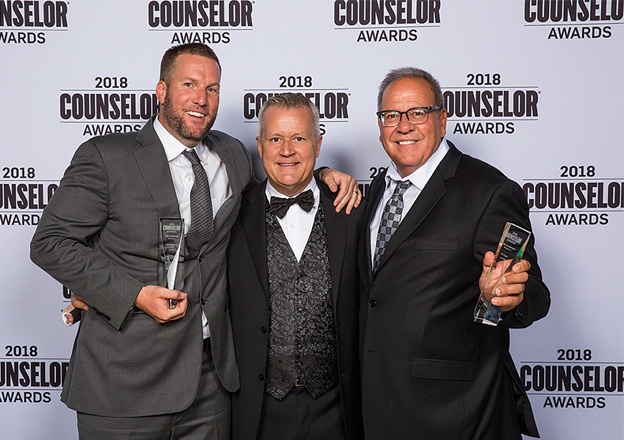 Tim Andrews at the Counselor Awards