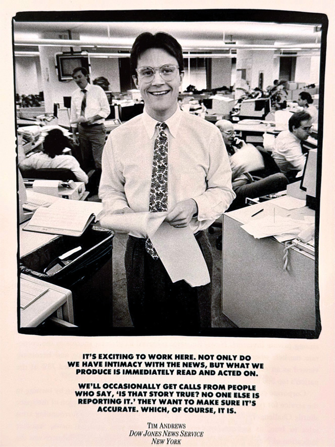 Tim Andrews at Dow Jones