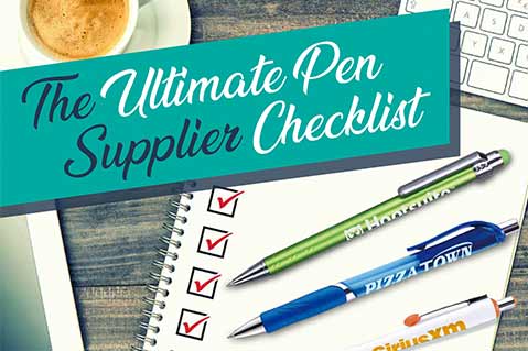 The Ultimate Pen Supplier Checklist