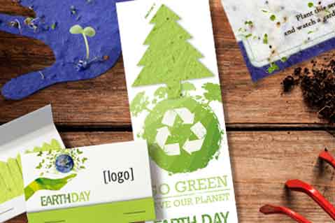 Make Everyday Earth Day With Plantable Seed Paper Promotions